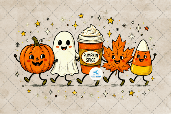 Download Funny Fall Doodle Autumn PNG - Doodle Collection