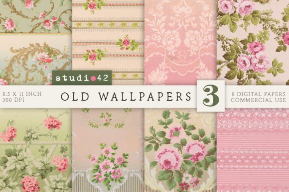 Download Antique Wallpaper Printables V3 - Wallpaper Collection