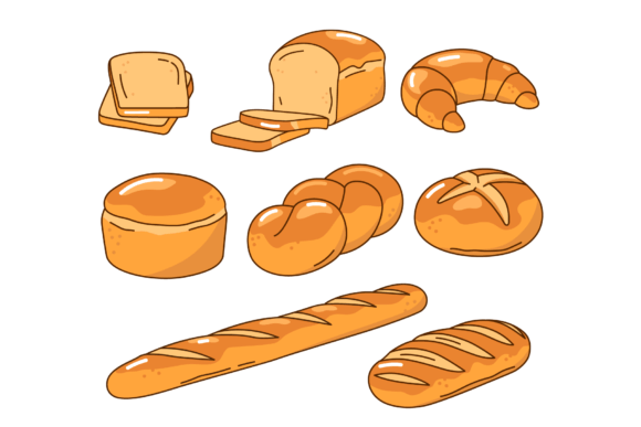 Download Bread, Bakery Hand Drawn Illustrations - Hand drawn illustrations Collection