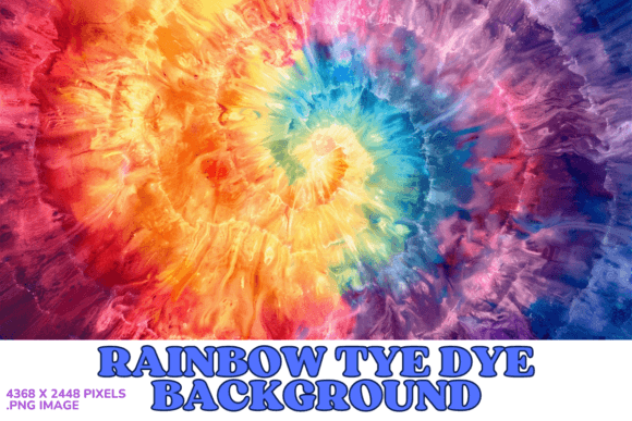 Download Rainbow Tye Dye Background Wallpaper - Wallpaper Collection